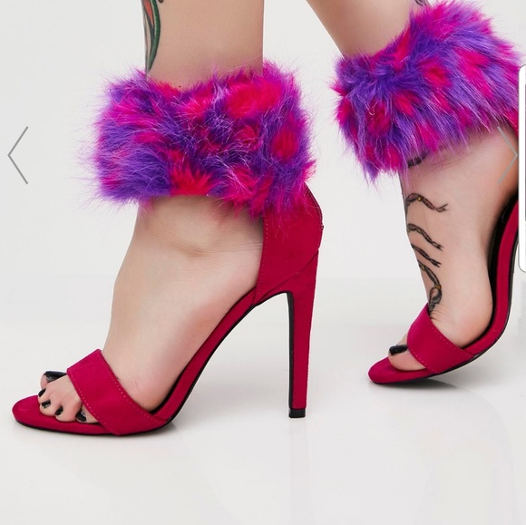 Ankle fur trimmed heel - Picture 6 of 8